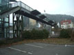 Statik Fußgängerbrücke, Treppenzentrum